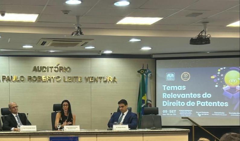 Evento na EMERJ destaca a importância do direito de patente